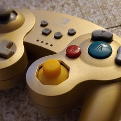 Power A Gamecube Style Wireless Controller Nintendo Switch Gold