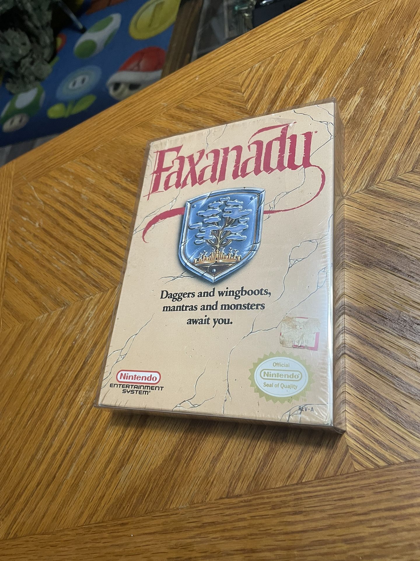 Faxanadu For Nintendo Game, Box And Manual