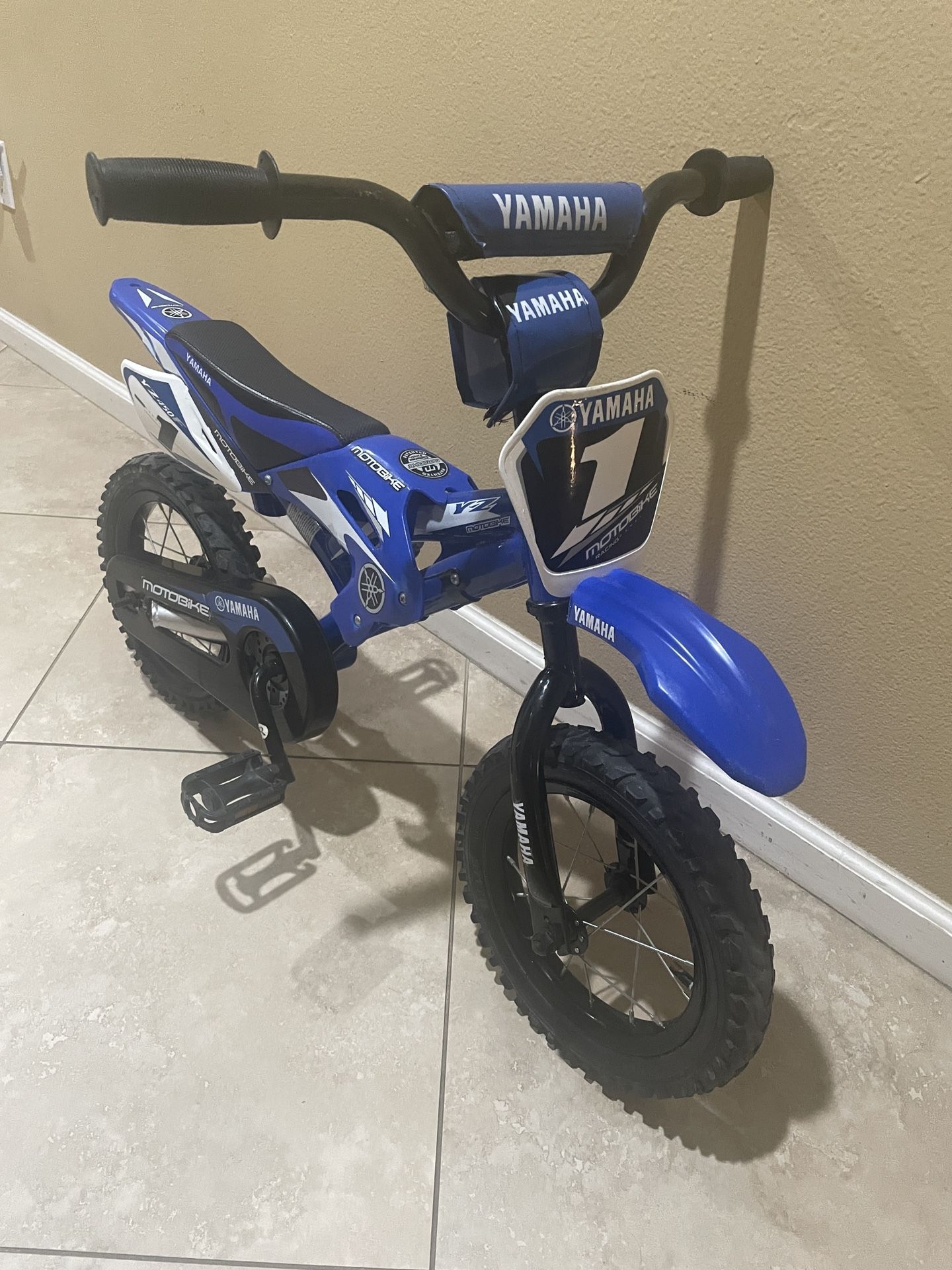 Yamaha moto 12 child's bmx bike sale