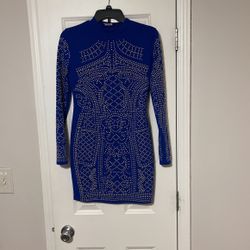 Fashion Nova Royal Blue Dress