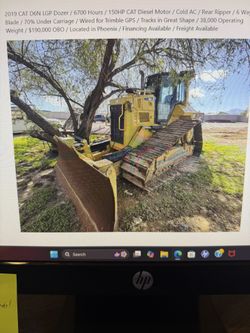 2019 Cat D6N Bulldozer W Ripper Trimble