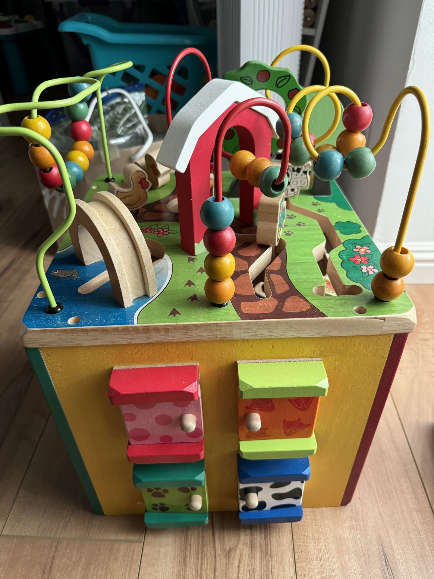 Kids Bead Maze And Activity Toy