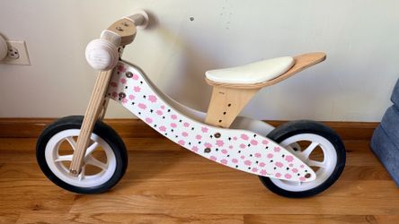 Wooden Toddler Balance Bike, Coco village Brand.