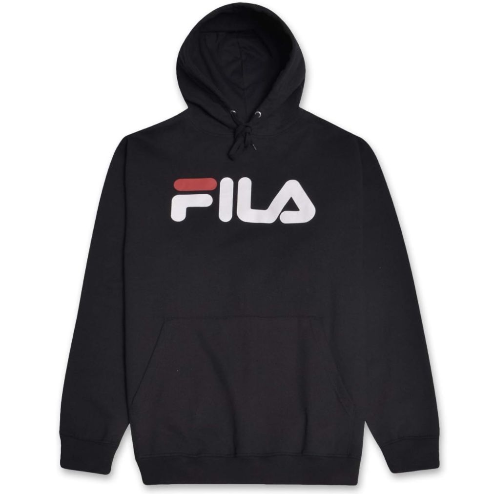 Black Fila Hoodie Big And Tall Size 5XLT