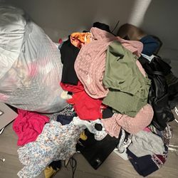 3  Bags Of Clothes All For $30 