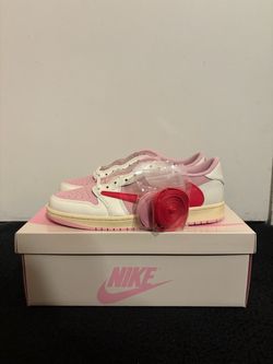 Jordan 1 low Travis Scott tropical pink