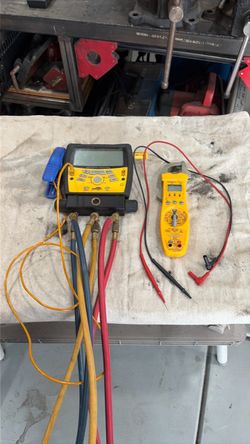 HVAC gauges and meter