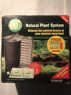 Natural plant system co2 for fish tank plants