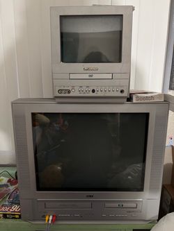 20 inch TV DVD VCR Combo Tested and working!