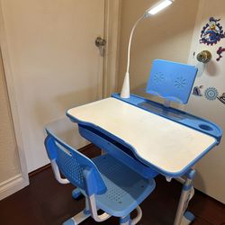 Blue Child Desk