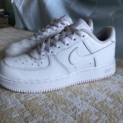Nike Little Kids Force 1 LE White/White Size 2.5Y