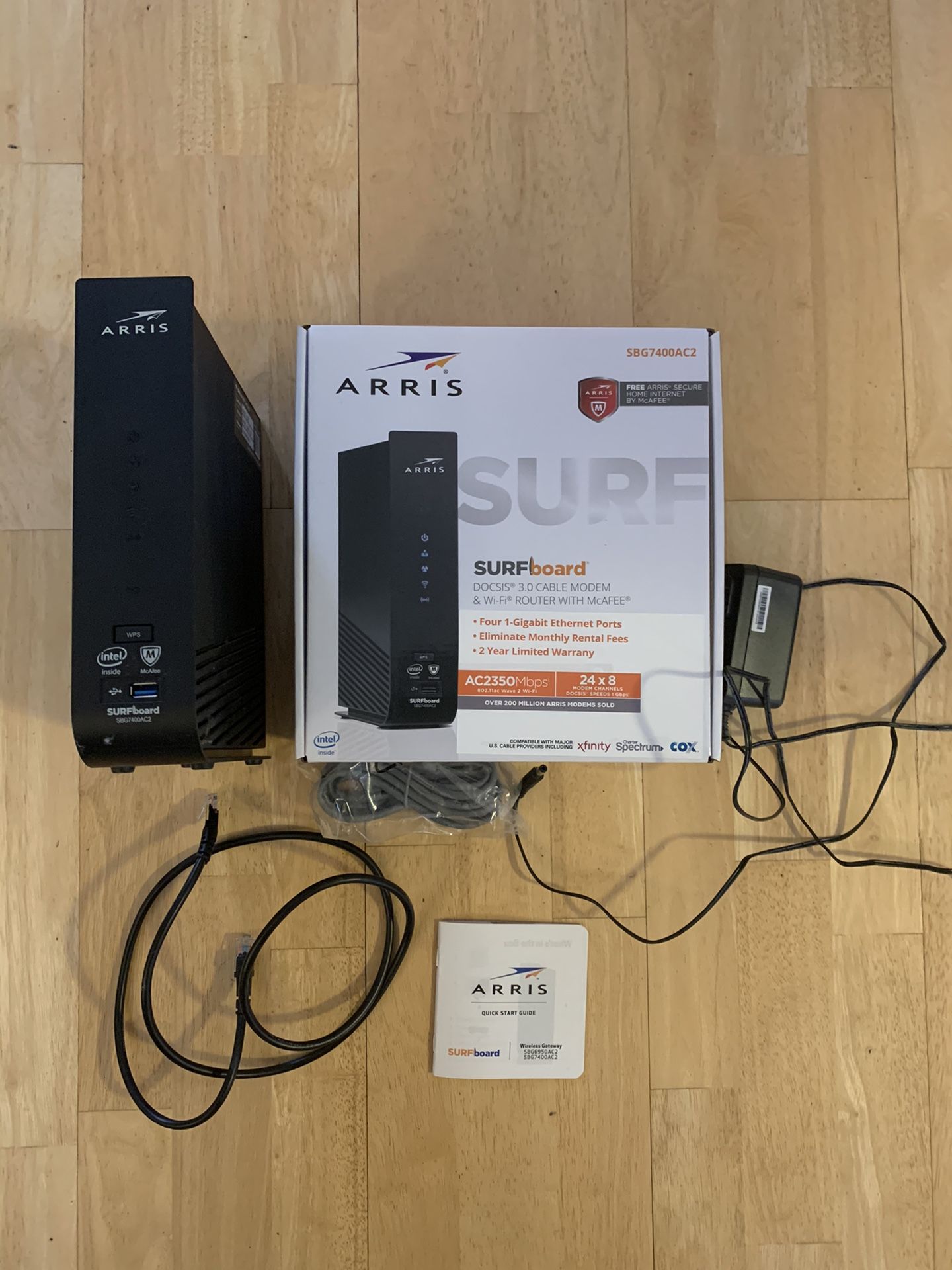 Arris SBG7400AC2 Cable Modem & Router