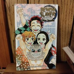 3 Demon Slayer Books, Kimetsu No Yaiba - Corps Records, The Flower of Happiness, and Stories of Water and Flame