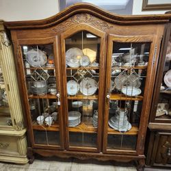 Lighted China Cabinet 