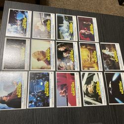 1978 Battlestar Galactica 14 Card Lot Sci-fi Collectibles