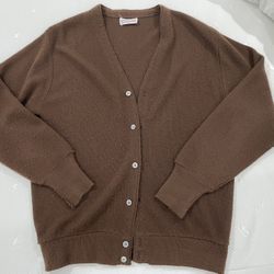 Brown Cardigan Vintage
