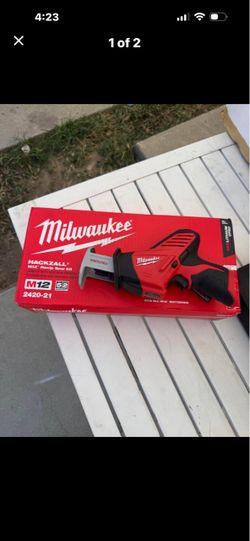 M12 12V Lithium-lon HACKZALL Cordless Reciprocating Saw (Tool-Only)