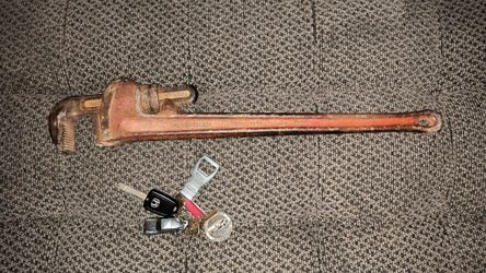 Ridgid 24" Monkey/Pipe Wrench.  The Monster 