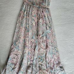 Ralph Lauren 100,%silk Dress Double Lined