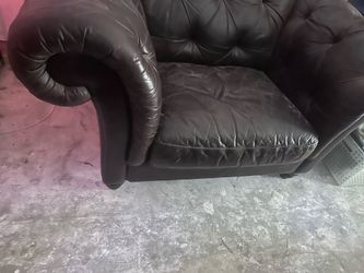 Free high end leather chair