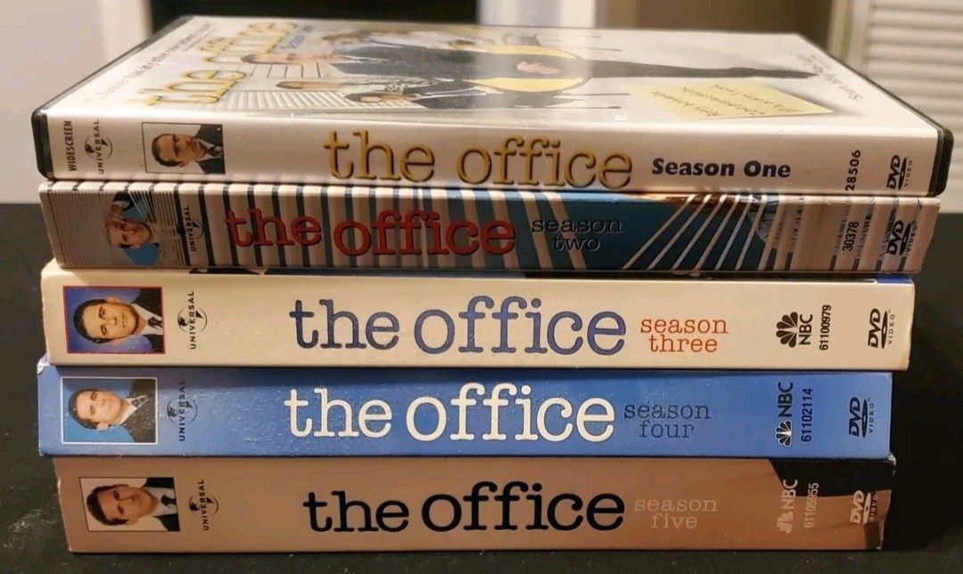 MINT LOT of (5) THE OFFICE DVD Box Sets - Seasons 1-5