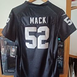 Kids Youth Women's Black MACK 52 Jersey  ALZADO 77 NWT'S 