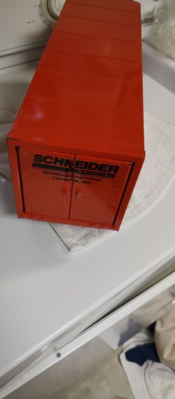 Large Ertl Tractor Trailer Schneider