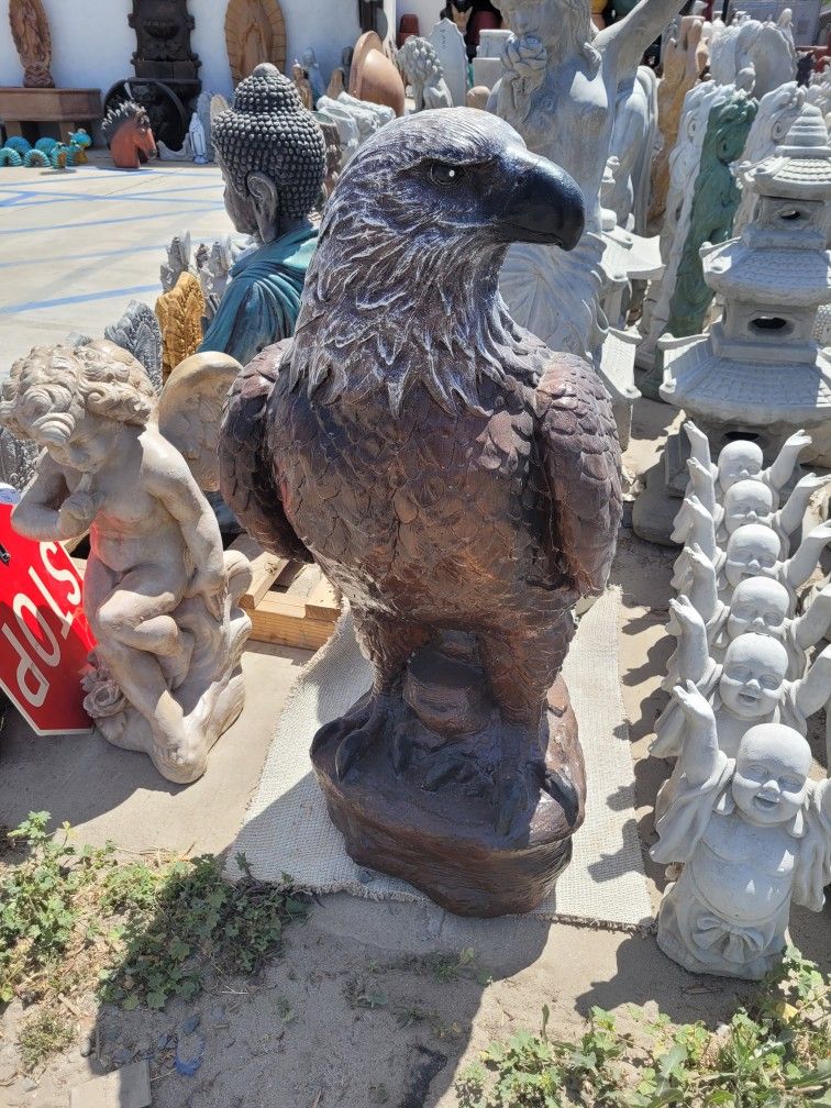 CEMENT EAGLE STATUE $350