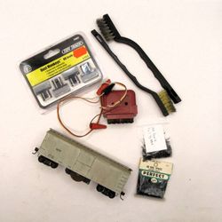 HO Scale Model Railroading Track Cleaning and Repairs Items