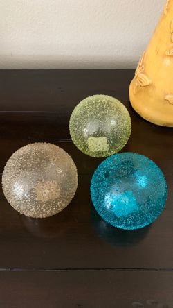 Decorative glass balls