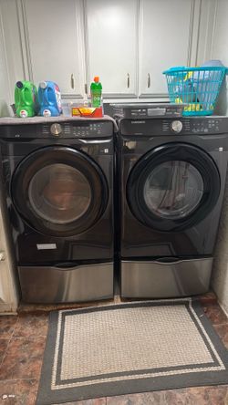 Washer & gas dryer Samsung