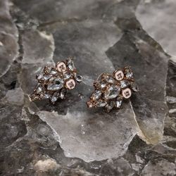 Kate Spade Rose Gold Owl Stud Earrings