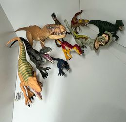 Jurassic World Dinosaur collection (10 vintage and modern Figures)