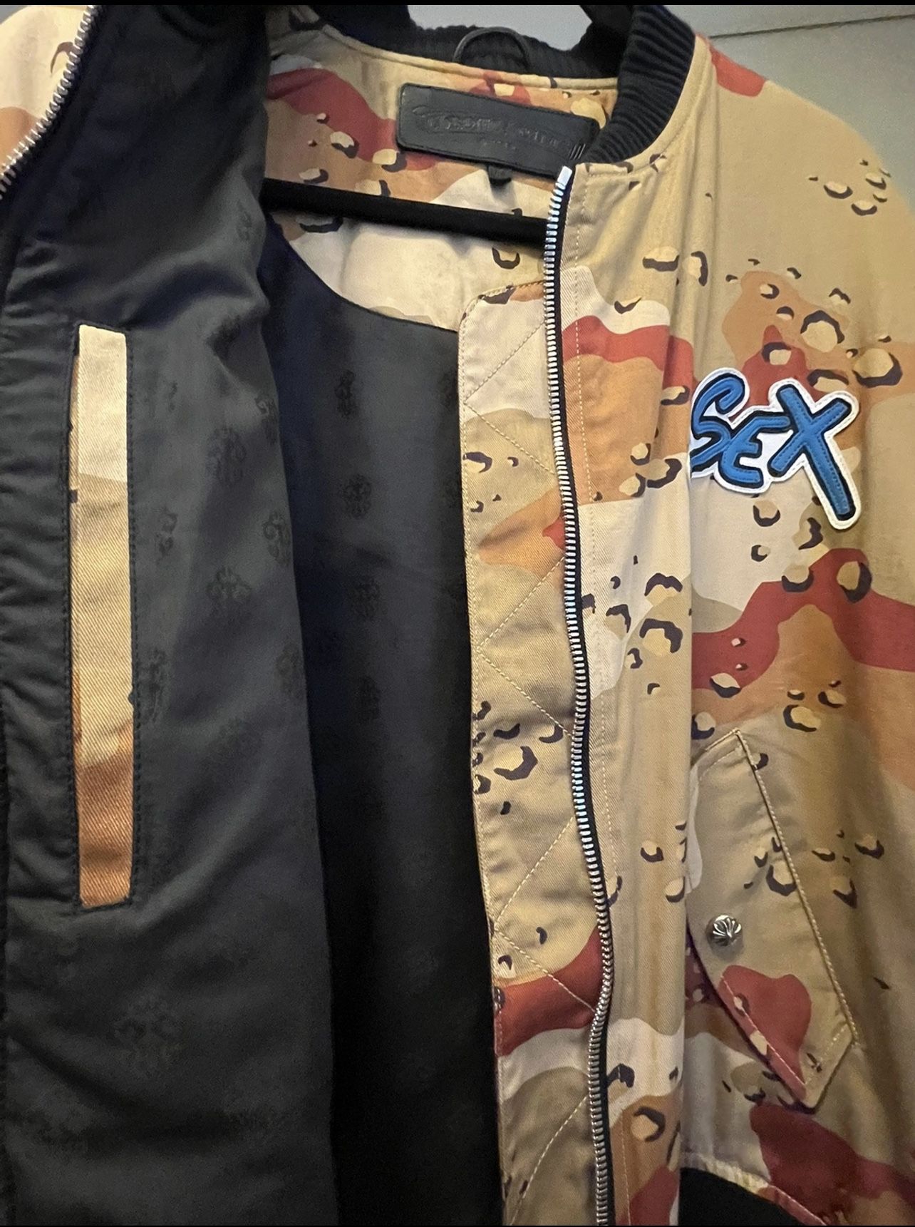 Chrome Hearts X Sex Records M Limited Collab Bomber