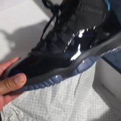 Jordans 11 Gamma Blue Size 10 