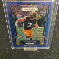 2024 Panini Prizm Draft Picks - Cooper DeJean #113 Blue Prizm /249 (RC)