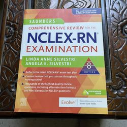 Exam Saunders comprehensive review book for LPN and RN. I’m gonna put it.