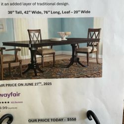 Amajae Extendable Dining Table