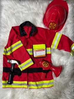 Kids Firefighter Costume Set