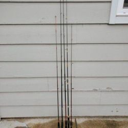 All 5 for $30 - Fishing Poles Rods Abu Garcia Shimano Zebco Johnson