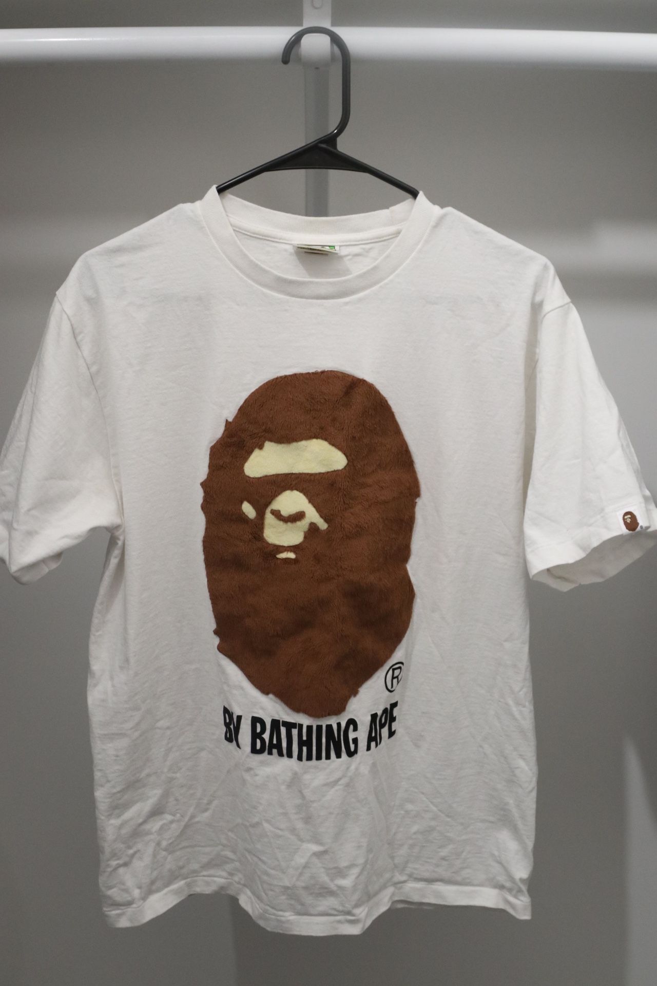 Bape Big Ape Head Fur Tee