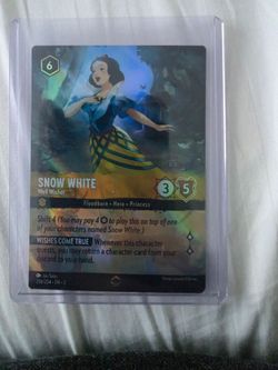 Lorcana Enchanted - Snow White Well Wisher - Rise of FloodBorn