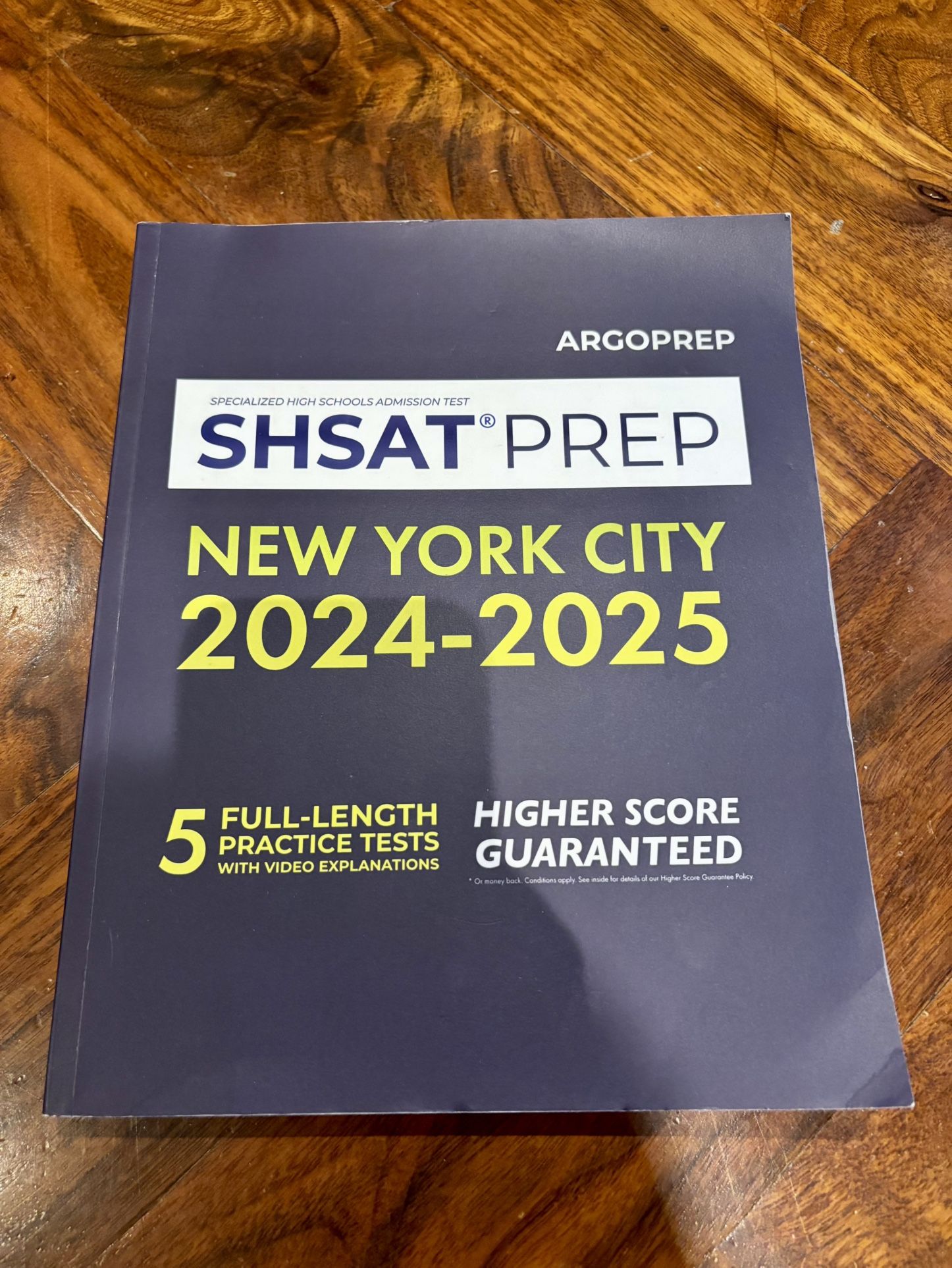 SHSAT Books $10 OBO