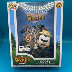 (NEW) Funko POP! VHS Cover: Disney #04 A Goofy Movie, Goofy COLLECTABLE Figure (Amazon Exclusive) 