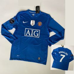 Jersey Soccer Manchester united Ronaldo Fútbol Camiseta playera 