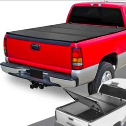 07-14 Chevy Silverado Gmc Sierra Hard Tri Fold Bed Cover