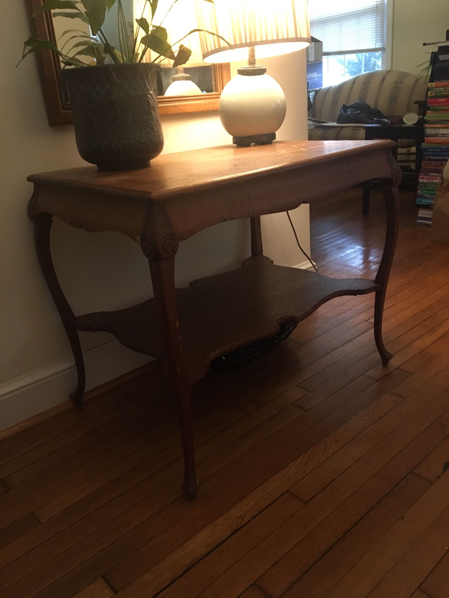 Antique foyer table