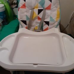 Chair Seat On Chair For Baby With Removeable Tray $25.00 (Serious Buyers) cash only
