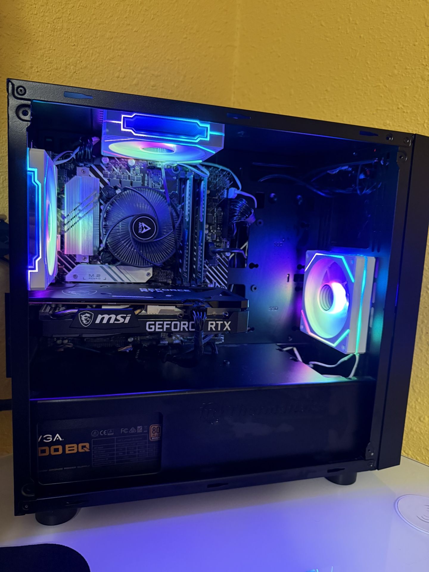 Gaming PC | i5-12600K | RTX 3060 Ti | 16GB RAM | 500GB NVMe | ARGB Case