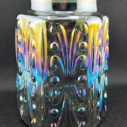 Carnival Glass Jar
